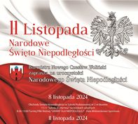 Burmistrz Nowego zaprasza na obchody Narodowego Święta Niepodległości